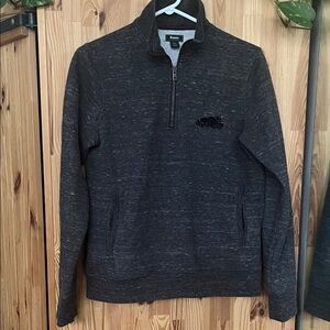 Roots 1/4 Zip-Up Sweater (unisex size S)